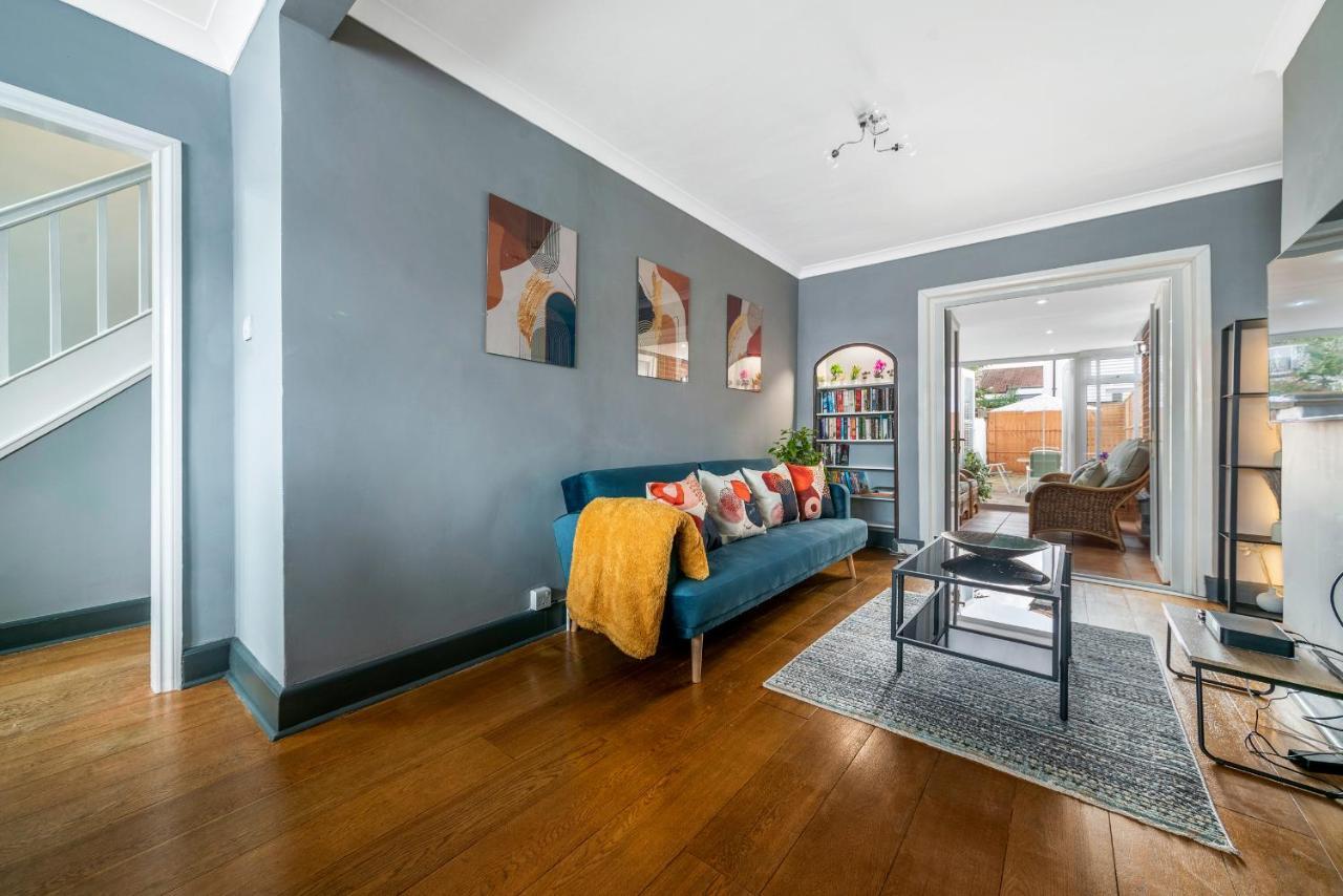 Stunning 3Br House W Garden & Parking In Richmond Villa Saint Saint Kew Eksteriør billede